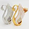 In-Stock European Style Swan Fruit Fork and Dessert Spoon Set