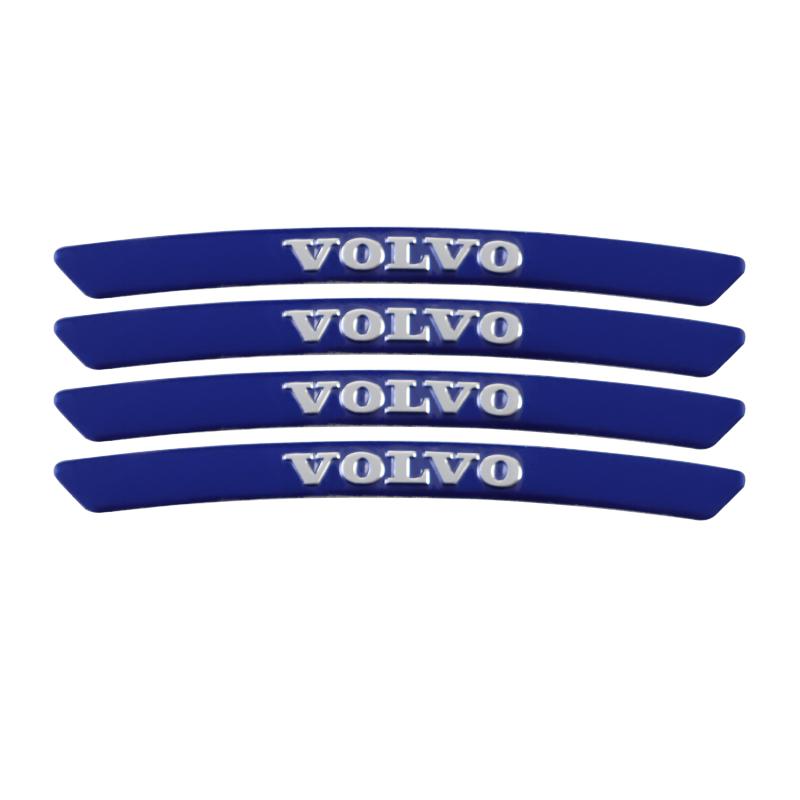 

4Pcs Aluminum Car Badges Wheel Rims Racing Hub Stickers For Volvo ES90 EC40 EX40 EM90 XC90 V90 V60 XC60 V40 S80 S60 S90 C40 XC40