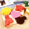 Küchenbackwerkzeuge Sandwichschneider und Versiegelungsset für Kinder DIY Kekseform Pfannkuchenmaker Präger Lebensmittelförmchen