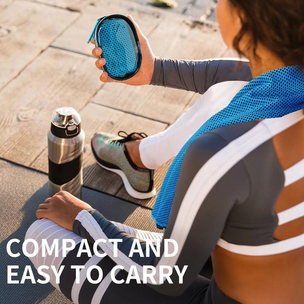 Quick Dry Cooling Towel Polyester Ice Towel Durable Fitness Towel  Outdoor Activities