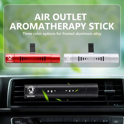 AAFO1 Für Auto Lüftungsschlitz Parfüm Auto Lufterfrischer Duft Aroma Zubehör VRS Octavia 1 2 3 A7 A5 Fabia Rapid Superb