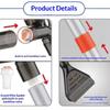 Multifunctional Aquarium Water Changer with Gravel Cleaner Fish Waste Suction for Small Desktop Large Floor Fish Tanks