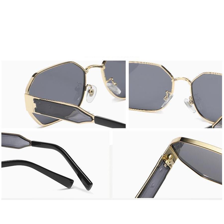Fashion Sunglasses Small Frame Metal Sunglasses Non-polarized Fashion Accessory 