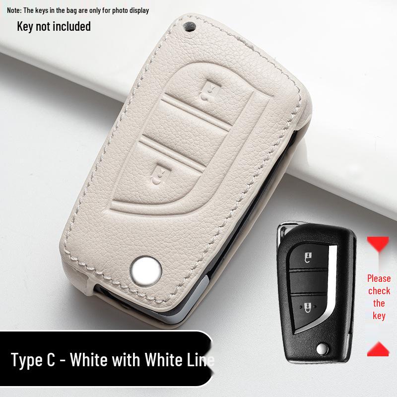 Toyota Key Case for Corolla, Camry, RAV4, IZOA, Yaris, Highlander, Levin