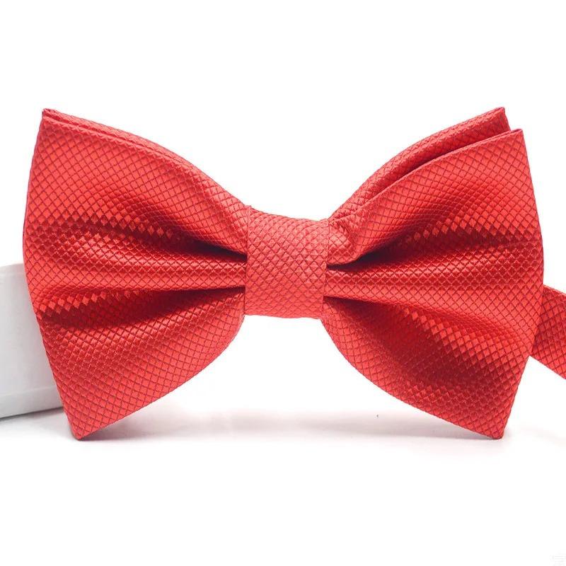Fliege für Herren und Erwachsene, klassisch, für Hochzeiten, formelle Anlässe, Satin, Geschenk, kariert, mehrfarbig, verstellbarer Hals, Gravata zum Anklipsen