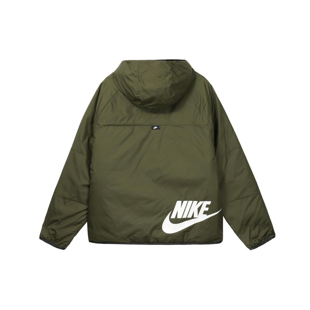 Nike Jackets Men's Green Hooded Moderate Reversible DH2784-326