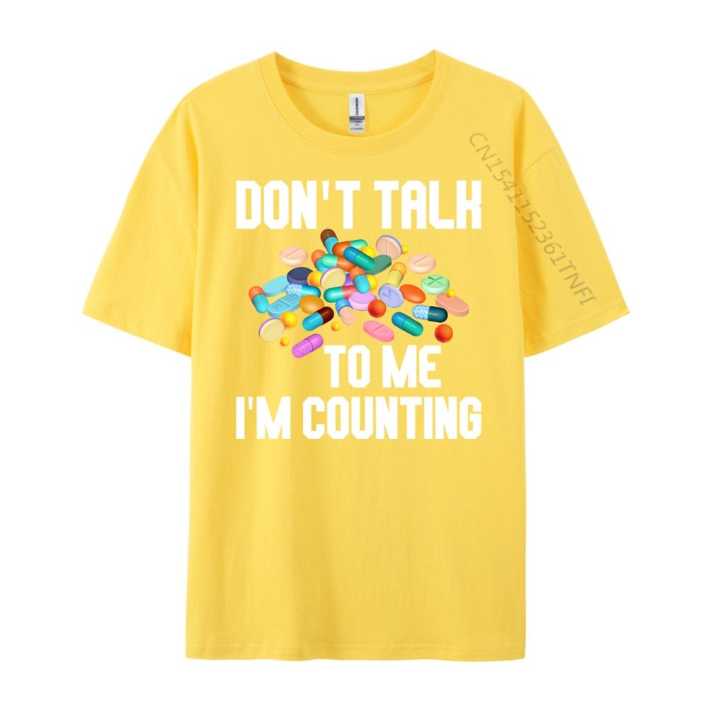 Pharmacy Tech Technician Pharmacist Mens TShirts Men Clothes Streetwear Men Fall High Quality Tee Shirt Print