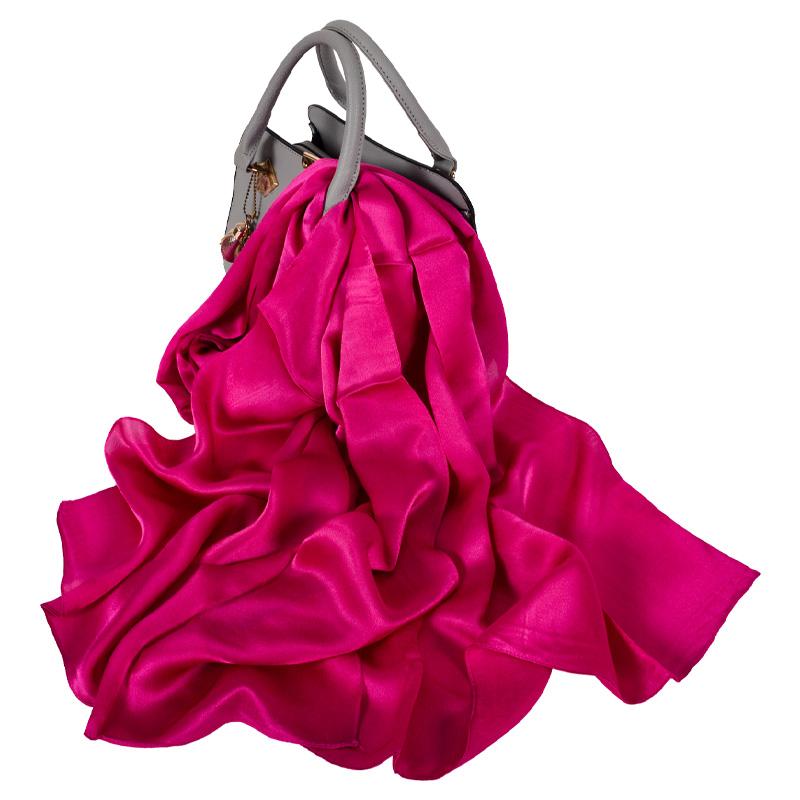 

[BYSIFA] Pure Silk Green Silk Scarf Shawl Women Fashion Luxury Georgette Silk Long Scarves Ladies Brand Head Scarf Cape180*70cm