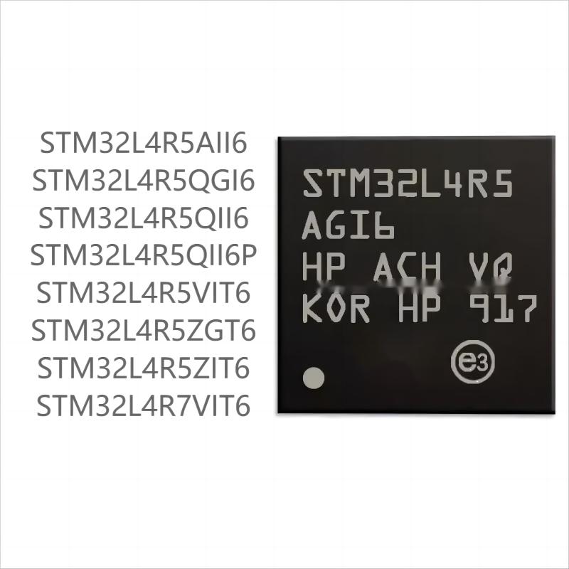 

100PCS brand new STM32L4R5seriesAII6 QGI6 QII6P VIT6 ZGT6 ZIT6 STM32L4R7VIT6 STM32L4R5ZGT6(5pcs)