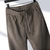 Men's Fall Corduroy Casual Pants, Warm Outdoor Loose-Fit Long Pants, Fall/Winter Straight-Leg Pants