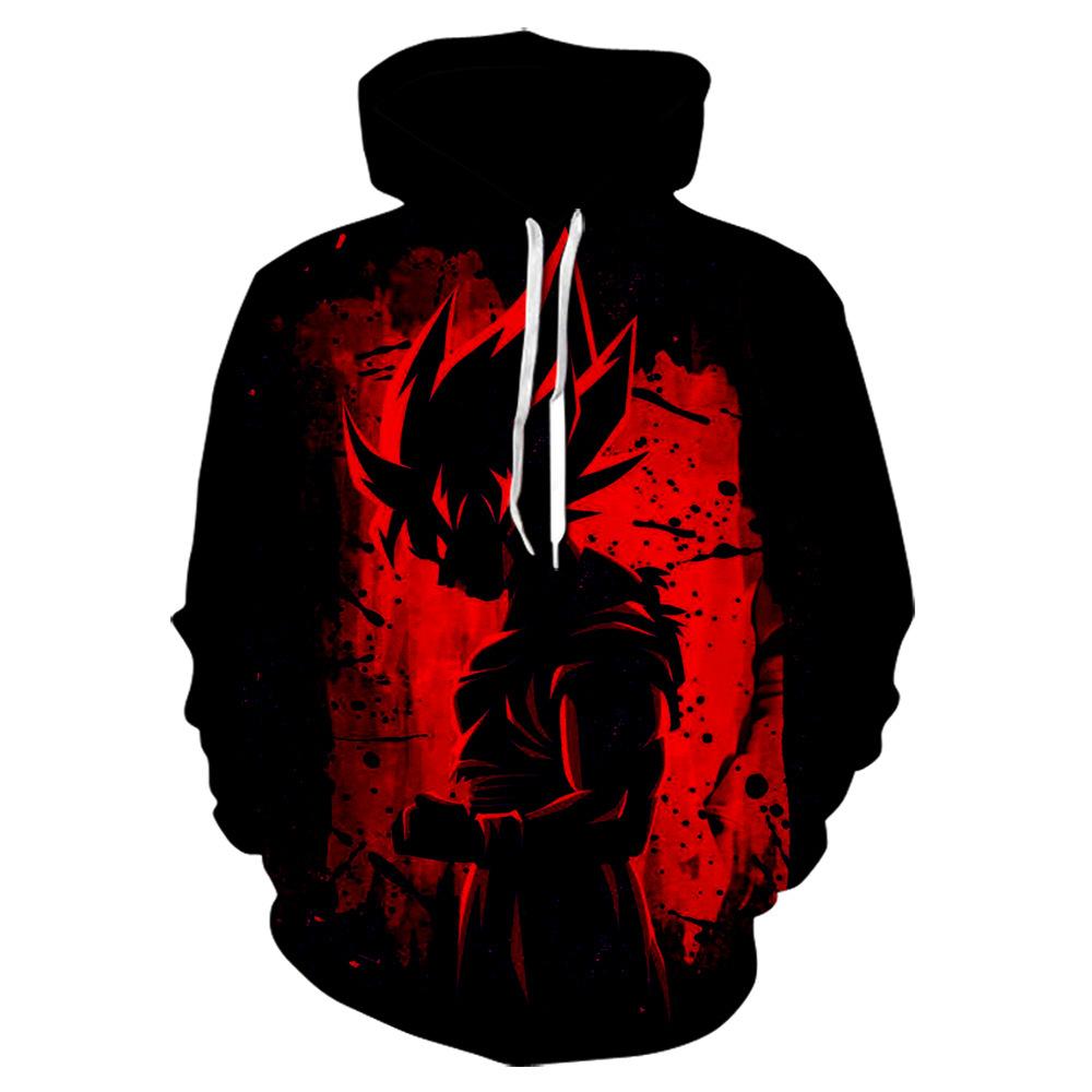 Móda pro fanoušky DRAGON BALL Grafická mikina Outdoorový sport Cosplay Pulovry Mikina s kapucí Cosplay kostým 8 barev