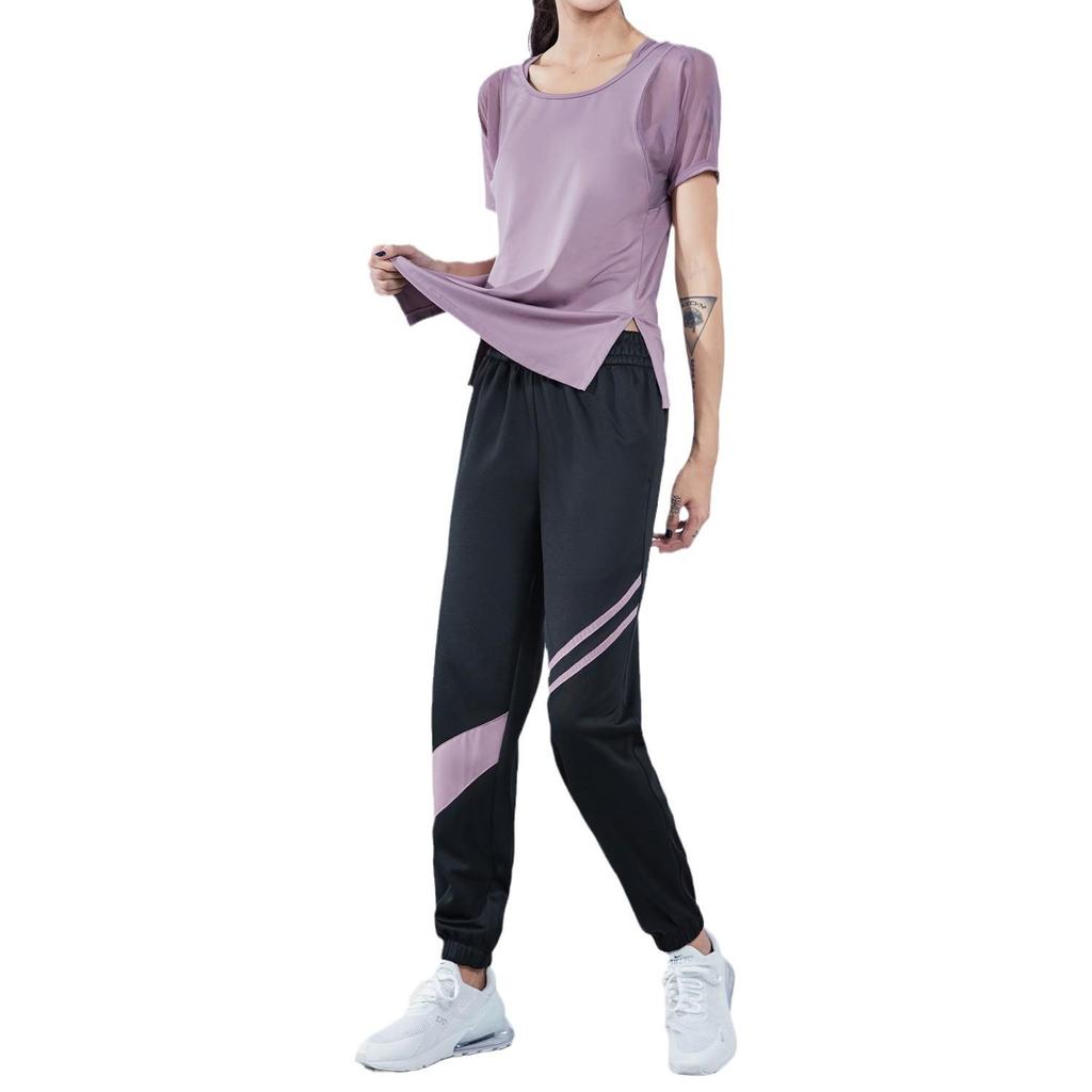 Plus Size Loose-Fit Yoga Set - Breathable, Quick-Dry Sportswear for Running and Fitness