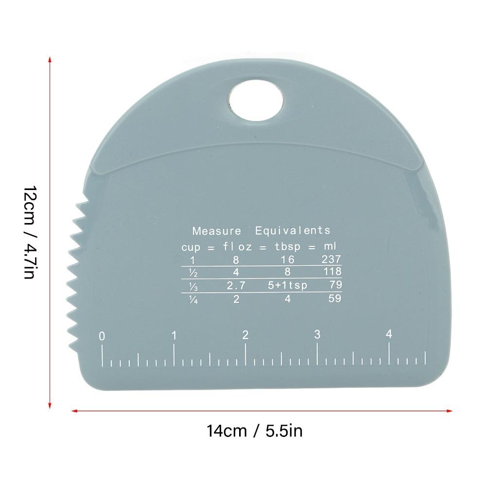 Measuring Scale Dough Cutter Food Safe Silicone Pastry Cutter Pizza Cutter  Home Kitchen DIY Baking
