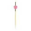 Professional Kanzashi Skewers 9cm Sakura - Approx. 100 Pcs - For Japanese Cuisine Presentation - Long Skewers (Approx. 9cm) Designed As Kanzashi