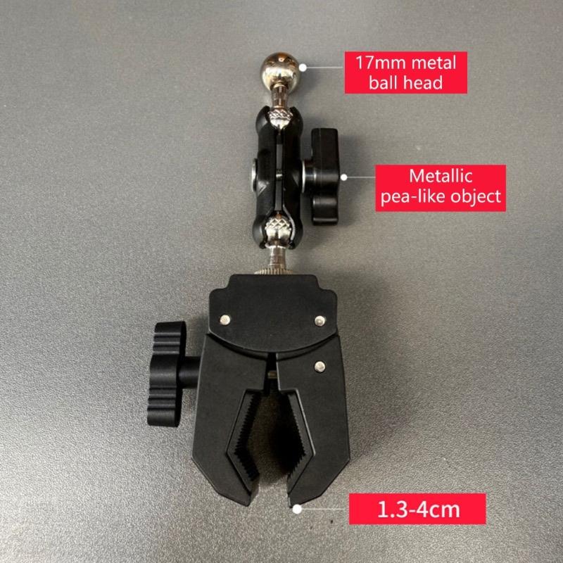 Plastic Ball Head Phone Mount Tripod Flexible Positioning Clamp for Multiple Device Content Creation