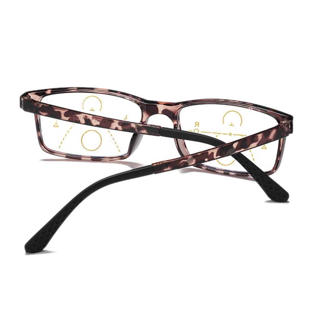 1PC Progressive Reading Glasses Men Women Multifocal Bifocal  Anti Blue Light Magnifying Presbyopic EyeGlasses +1.0~+4.0