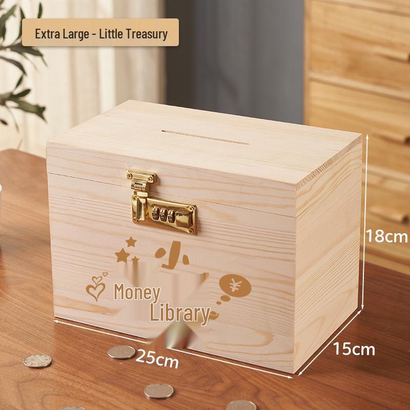 2025 Kids' Secure Piggy Bank - Save Only Money Box for Boys & Girls