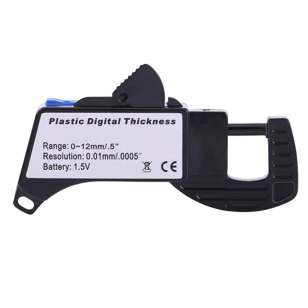 Digitales Dickenmessgerät Messschieber Messgerät Breitenmessung aus technischem Material große digitale LCD-Anzeige zum einfachen Datenrücksetzen Strom besonders