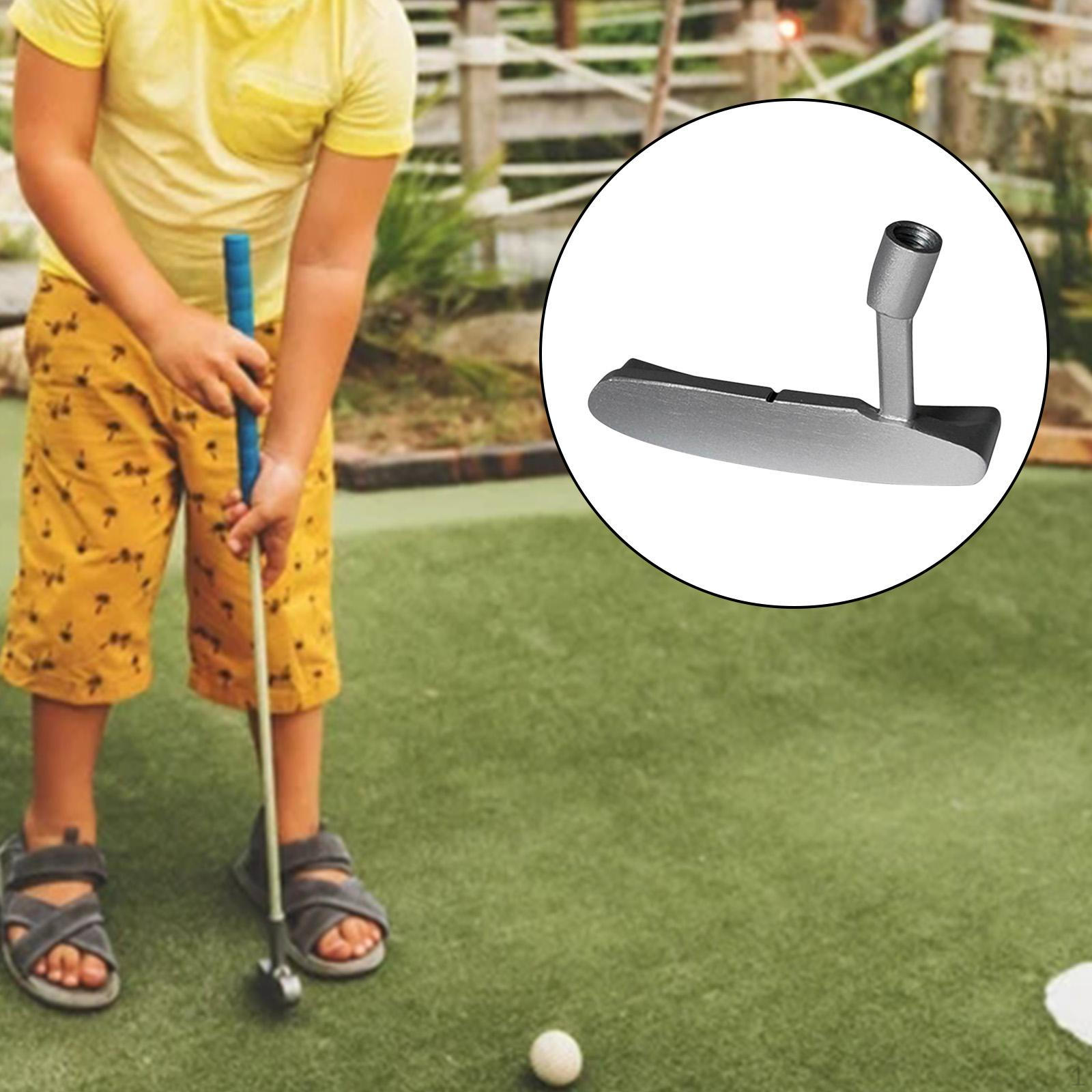 Zinc Alloy Golf Putter Head, Right Handed ,Single-Sided Equipment for Beginner Men Women