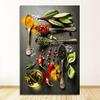 Scandinavian Minimalist Wall Art Kitchen Theme Mixed Herbs and Spices HD Canvas Poster Prints Home Bedroom Living Room Decor
