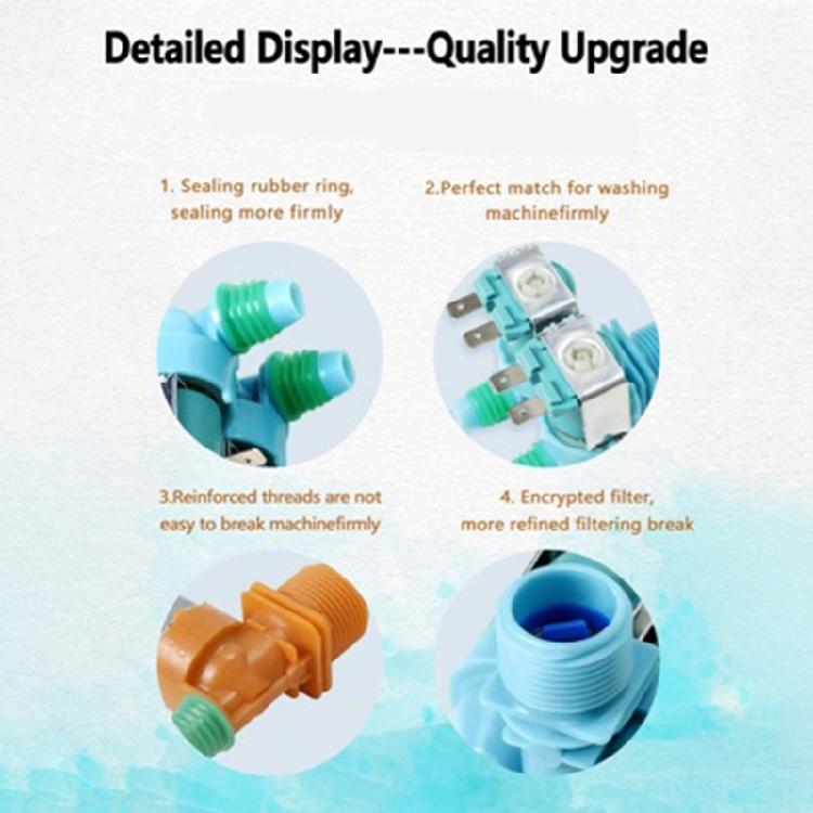 Washing Machine Water Inlet Water Control DC62-00311F DC62-30314V for PS11719664 EAP11719654 EAP11719664 AP5966634