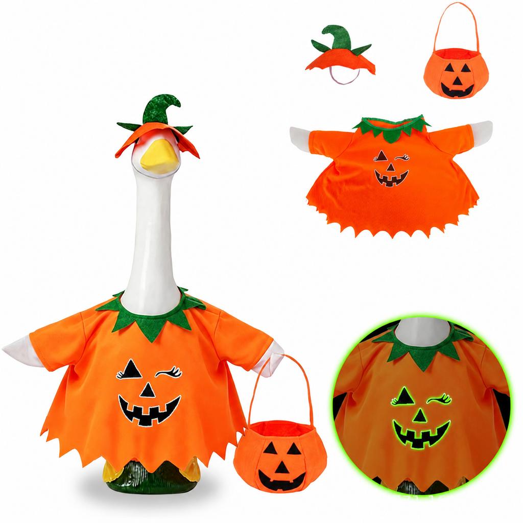 other Luxury Halloween Porch Goose Costume Outfit For 23" Pets Outdoor Lawn Garden Decoration Foldable Lightweight