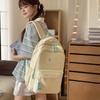 Schoolbag Schoolbag Male and Female Couples Student Japanese Cute Large Capacity Ins Backpack Trendy Versatile Backpack Middle School Student