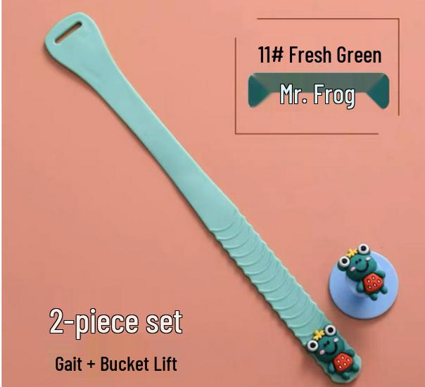 Silicone Toilet Seat Lid Lifter - Flip-Up Handle for Hygiene