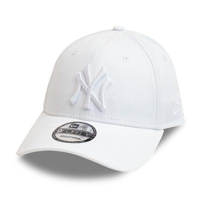 Cap 940 9FORTY Adjuster Included Free Size LA Cotton Baseball Cap Hat Gender Free NY White X [New Era] Men's Women's (Free Size, White) [Product]