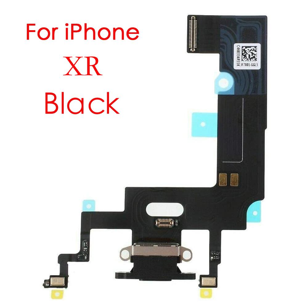 Charging Port Dock Flex Cable For iPhone X XR XS Max USB Charger Connector With Microphone Replacement