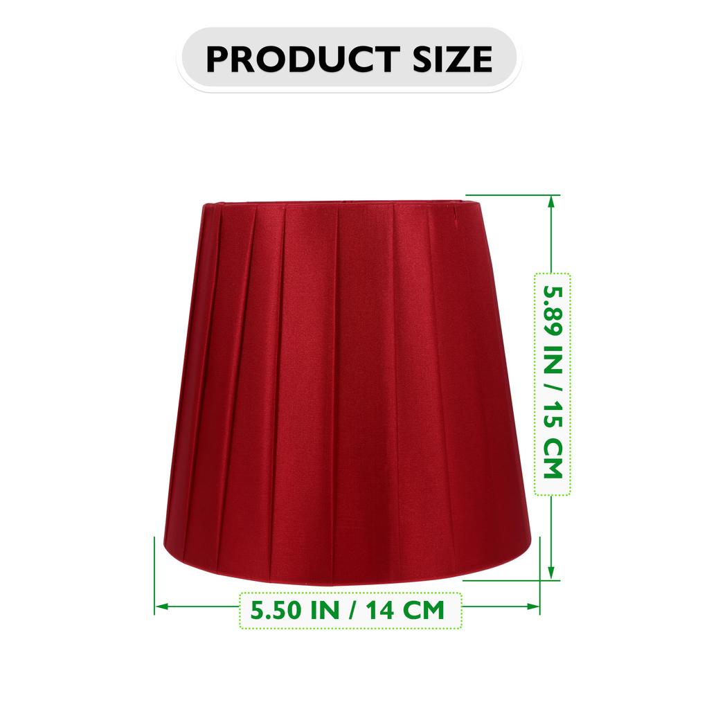 1Pcs Creative Light Shade Cloth Craft Lampshade Elegant Style Indoor Lamp Cover Decorative Table Lamp Shade Warm Room Lighting