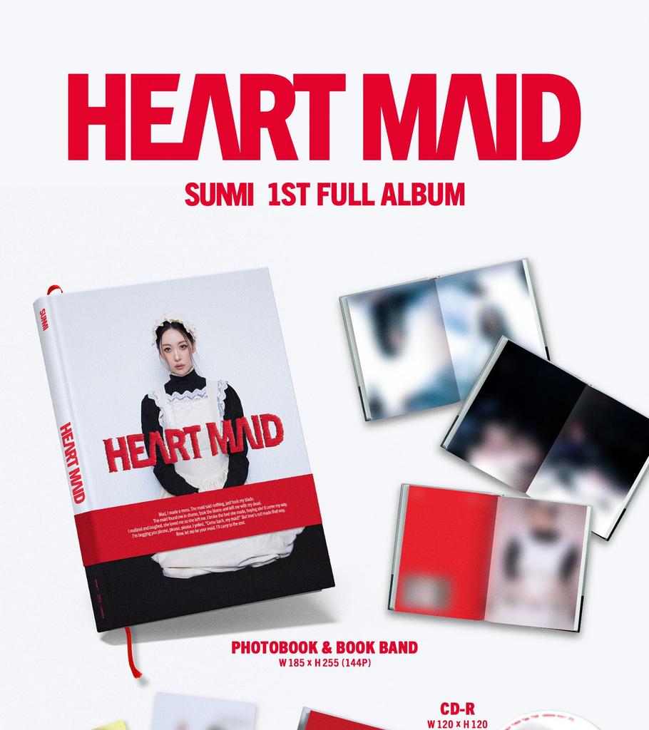 SUNMI (Wonder Girls) [HEART MAID] 1st Full Album