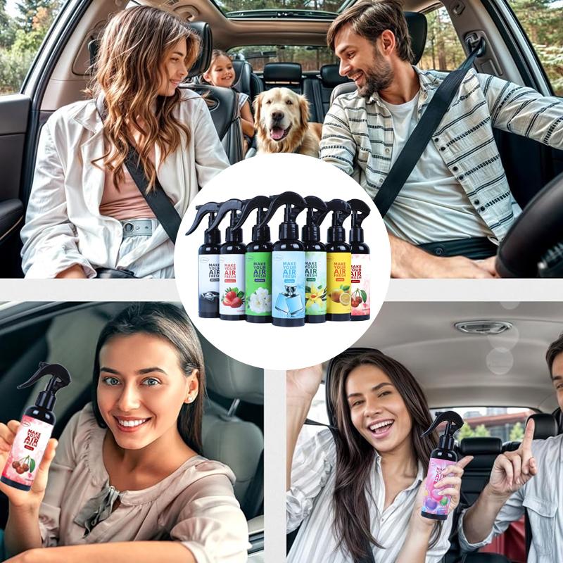 150ML Vehicle Mounted Air Freshener Hand Spray Perfume Long-lasting Air Freshener Household Air Purification Deodorant Spray