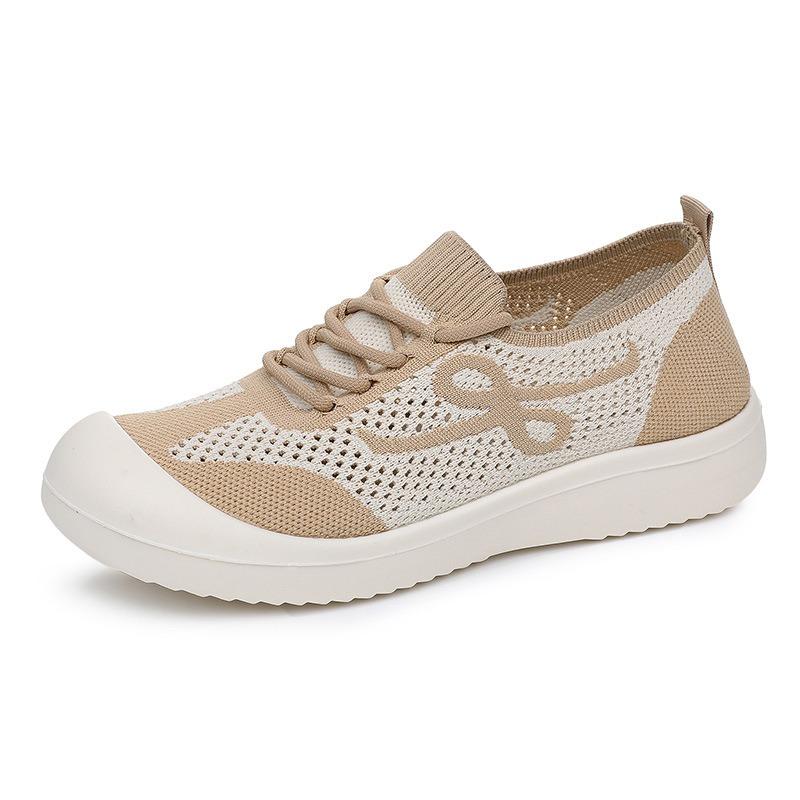 Shoes women's shoes summer new mesh breathable casual shoes fashion versatile flat shoes comfortable women's shoes Mary Jane shoes