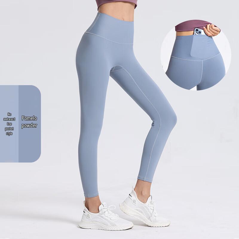 Женские йога-штаны WEZHO с высокой талией