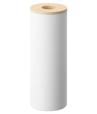 Yamazaki Jitsugyo Bottle Type Tissue Case L Natural Approximately X X RIN Effective Utilization of Space Vertical Tissue Bottle 5982 W9.2 D9.2 H23.8cm