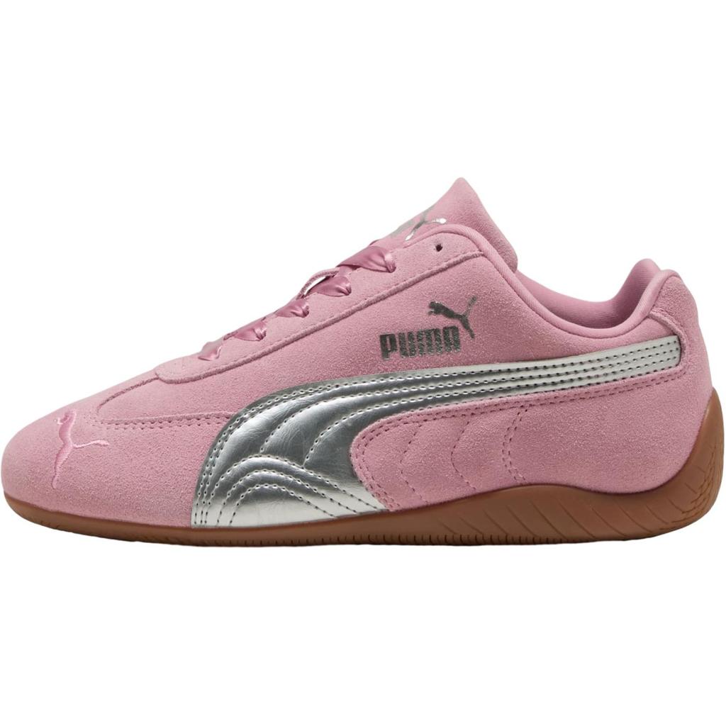 Puma Speedcat Big Kid Metallic Pack - Poised Pink Silver Kids Sneakers 404113-03