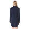 Women's Modal Long-Sleeve Nightgown, Cardigan Style Pajamas, Hot Seller