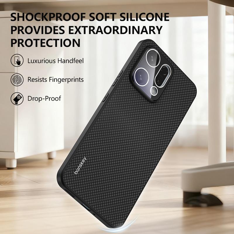 Carbon Fibre Texture Matte Case for Reno 14 Pro Cover for OPPO Reno 14F F Reno14 14pro Anti-drop Shockproof Cover Shell