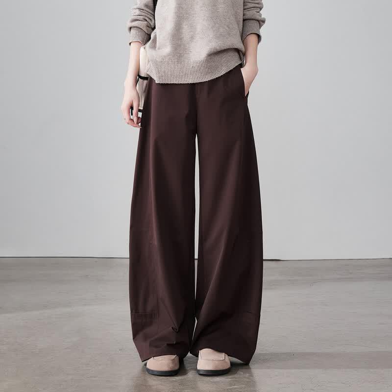 SOFSIL 2026 Autumn High-Waisted Wide-Leg Trousers