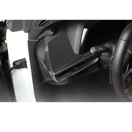 Car Driver Side Dashboard Cover Trim Real Carbon Fiber For Corvette C8 2020-2024