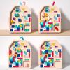 Wooden Tetris Puzzle Blocks