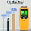 Senzor detektoru kovů a dřeva ve zdi Skener zdi 5 v 1 LCD Elektronický detektor Hran a středu Dřevo Proud Kov AC Detekce živých vodičů