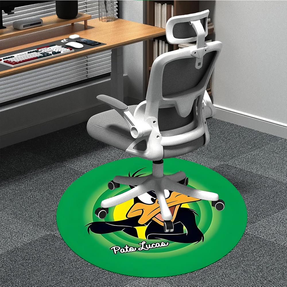 

1pc Daffy Duck Chair Carpet for Office Non-Slip, Indoor Non-Slip Washable Carpet, Non-Shedding Mat For Officeyy251030114 80cm by 80cm
