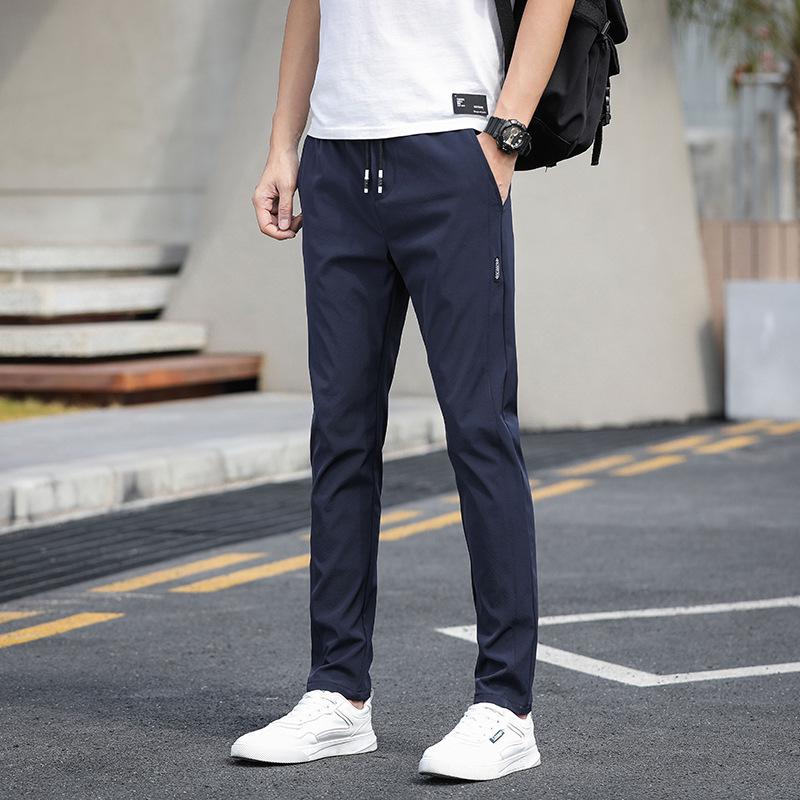 Men's Quick-Dry Elastic Soft Slim-fit Breathable Casual Pants - 2023 Trendy Sportswear