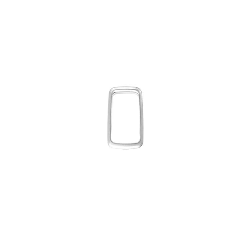 For Mercedes Benz S-Class W222 Window Adjustment Panel Electroplating Strip Lift Switch Panel Silver Decorative Frame For S400
