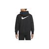Nike Solid Color Letter Hooded Pullover Long-sleeve Sweatshirt for Men