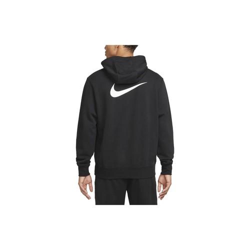 Nike Solid Color Letter Hooded Pullover Long-sleeve Sweatshirt for Men