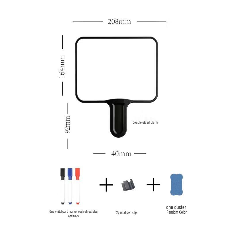 OLOEY Double-Sided Erasable Whiteboard