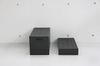 I'mD Storage Box Grid Container Cube Black 20L